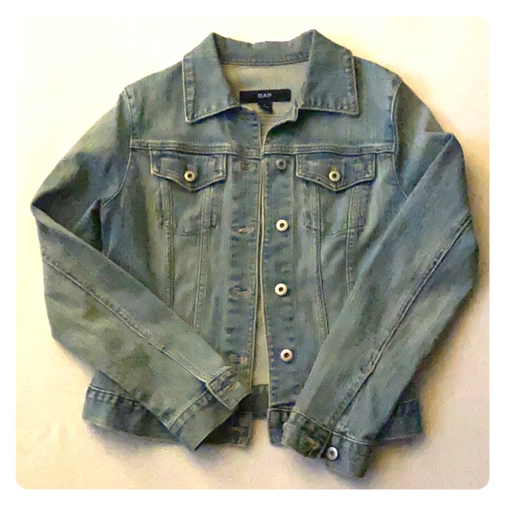 Jean Jacket by GAP, Stretch, Size Small